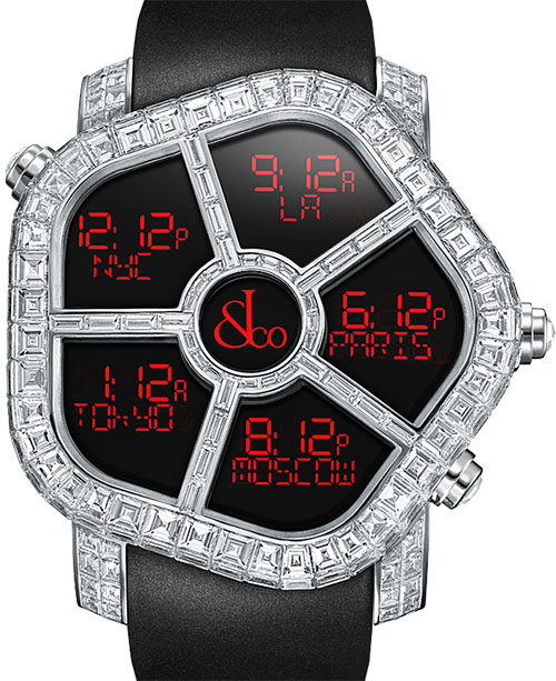 Jacob & Co GHOST FULL BAGUETTE DIAMONDS 300.800.30.BD.BD.4BD watch for sale